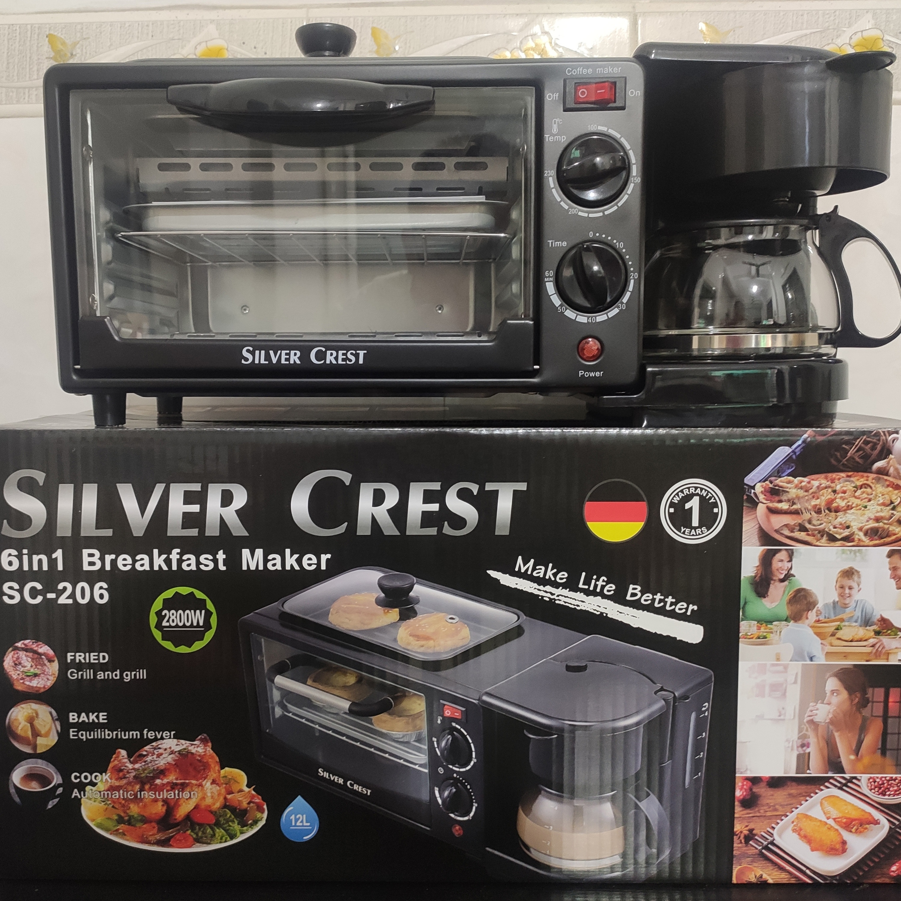 grilled coffee machine