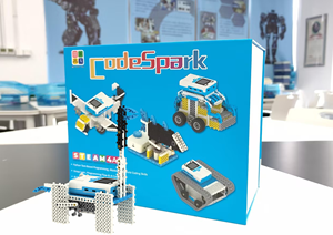 My Robot Time, Bloques de Construcción ABS Seguros, No Tóxicos y Duraderos, Juego de Robots STEM con Codificación, Juguetes Educativos, Kit Premium <span class=keywords><strong>CodeSpark</strong></span> - Product Image 6
