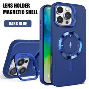 Funda para iPhone 17 Pro, con soporte oculto para la lente, magnética, de cobertura total y a prueba de golpes - Product Image 4