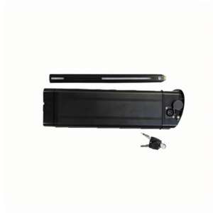 แบตเตอรี่สกู๊ตเตอร์ไฟฟ้า 36V 13Ah 20Ah 30Ah แบบติดตั้งใต้ท่อเบาะ สีเงิน รุ่น Fish Liquid สำหรับจักรยานไฟฟ้า พร้อมที่ชาร์จ TNE TY-SF054-C65D - Product Image 3