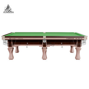 Dalles d'ardoise de table de billard de haute qualité de la série K-18 KONLLEN avec pochettes <span class=keywords><strong>en</strong></span> cuir de veau italien personnalisables <span class=keywords><strong>pour</strong></span> tables de billard - Product Image 1