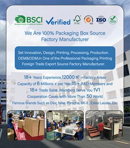 กล่องของขวัญแม่เหล็กแข็งแรงคุณภาพสูง พร้อมเคลือบด้านและบุฟองน้ำ สำหรับบรรจุภัณฑ์กาแฟและชาสุดหรู - Product Image 5