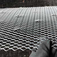 Grillage métallique alvéolé auto-entretoquant pour plâtre et maçonnerie, maille de renforcement 1/4 pour stuc, murs en acier et pare-feu 27x97