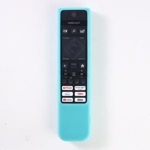 Nouvelle coque en silicone pour télécommande vocale intelligente <span class=keywords><strong>Philips</strong></span>, housse anti-poussière applicable à la télécommande sans fil <span class=keywords><strong>Philips</strong></span> - Product Image 6