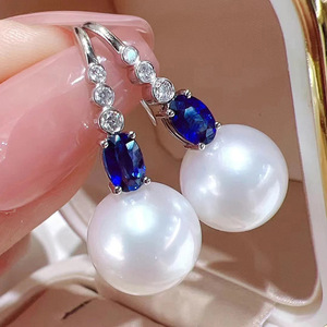 Eleganti Orecchini Pendenti a Goccia Simili a Perle per Donne, Orecchini Semplici per Uso Quotidiano e Feste, Gioielli alla Moda - Product Image 1