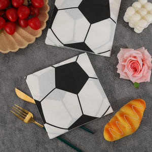 Soccerer Motif Serviettes En Papier <span class=keywords><strong>Vaisselle</strong></span> De Fête <span class=keywords><strong>Jetable</strong></span> Serviette En Papier Soccerer <span class=keywords><strong>Thème</strong></span> Fête D'anniversaire <span class=keywords><strong>Vaisselle</strong></span> - Product Image 1