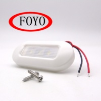 Lampe de courtoisie LED en plastique de marque FOYO, lampe d'ambiance, éclairage de pont, éclairage décoratif d'escalier pour accessoires de bateau/yacht/kayak/embarcation