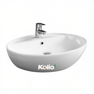 Lavabo Klio 57 cm con foro singolo per bagno - Product Image 3