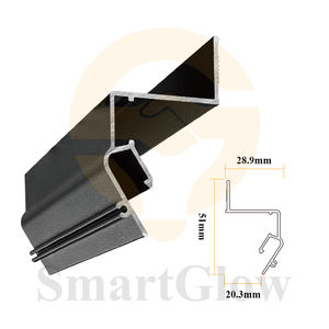 Custom Tension Fabric Ceiling Stretch LED <strong>Profile</strong> Wholesale Price Curtain Track <strong>Industrial</strong> <strong>Aluminum</strong> Wall Ceiling Led <strong>Profile</strong> - Product Image 5
