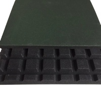 Dalles en caoutchouc pour aire de jeux intérieure, épaisseur 15/20 mm, revêtement de sol EPDM antidérapant pour salle de sport, idéal pour la Malaisie, les jardins et les ateliers