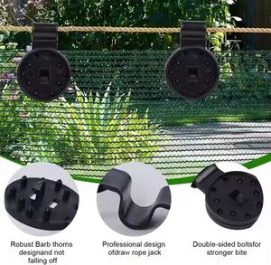 Attache de fixation pour filet d'ombrage agricole en plastique – Accessoire spécial de jardinage pour serre de légumes et filet pare-soleil - Product Image 2