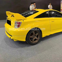 Pour Toyota Celica de septième génération (2000-2005) : Diffuseur de spoiler en fibre de carbone, kit carrosserie et spoiler de coffre
