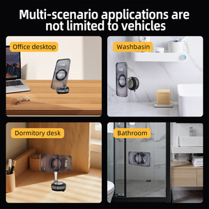 Support de téléphone étanche magnétique en alliage de Zinc solide pliant Rotation réglable Adsorption sous vide bureau mur voiture support d'aspiration pour - Product Image 6