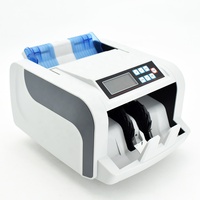 Calculatrice de billets de banque de qualité supérieure, machine de comptage d'argent, détection UV/magnétique, 900 pièces/min, détecteur de faux billets