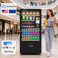 Distributeur automatique intelligent de boissons et de collations RUNYANG pour l'extérieur avec lecteur de carte et code QR