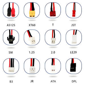 Высокоскоростной разряд Дрон литий-ионный аккумулятор 3,7 В 250-1500 мАч с волоконно-оптическим кабелем электрическая игрушка полимерный литиевый аккумулятор - Product Image 6