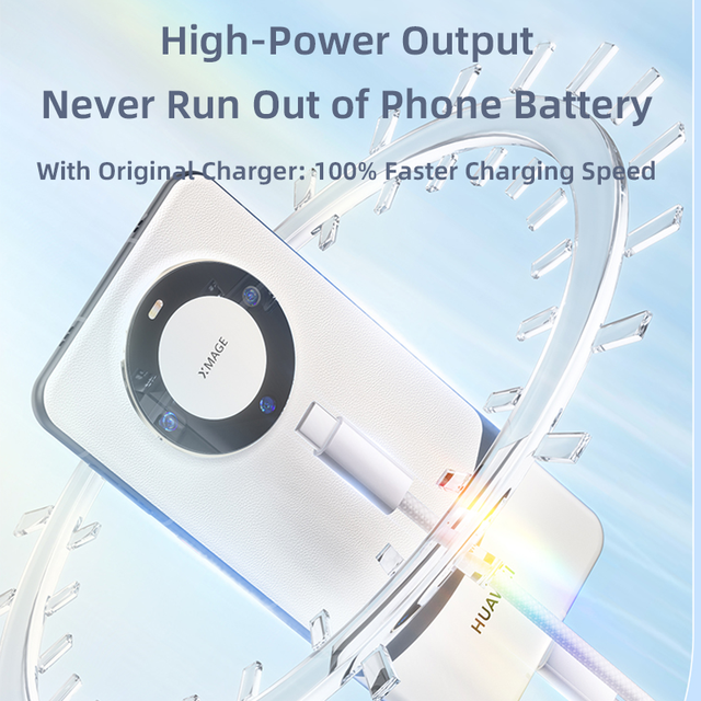 PD 240W Type-C to Type-C Fast Charging Cable Pure Copper Conductor Nylon Braided Tensile Resistant Design for iPhone Power Banks