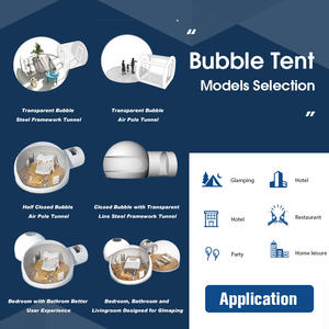 AOYU - Carpa Inflable Transparente Grande Personalizada para Exteriores, Tipo Burbuja, para Fiestas Infantiles - Product Image 3