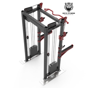 Equipo de gimnasio para uso doméstico Cross Fit Cable Crossover Cable Entrenador funcional con pilas de peso Polea cruzada - Product Image 5