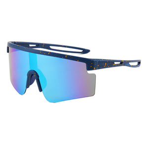 Sports Eyewear Polarized Sunglasses UV400 <b>Large</b> <b>Frame</b> Cycling Outdoor Sports Sun Protection Fashion Driving Glasses - Product Image 1