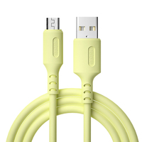 Cable de Datos de Carga Rápida 3A con Pegamento Líquido Suave Macron a Precio Económico, Apto para USB Tipo C Android, Cable de Datos de Carga Rápida