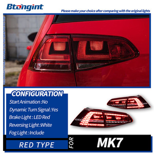 <span class=keywords><strong>Feux</strong></span> avant LED adaptés à Volkswagen <span class=keywords><strong>Golf</strong></span> <span class=keywords><strong>7</strong></span> High <span class=keywords><strong>7</strong></span> MK7 2013-2017, <span class=keywords><strong>feux</strong></span> <span class=keywords><strong>arrière</strong></span> d'<span class=keywords><strong>origine</strong></span> transformés en LED, assemblage transfrontalier - Product Image 3