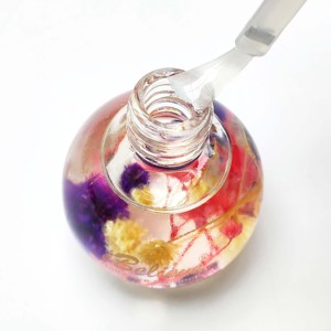 Tasse de luxe en diamant Séchoir naturel personnalisé <span class=keywords><strong>Fleur</strong></span> Nutrition Bloom Huile de cuticule Traitement Logo personnalisé Huile de soin des ongles en vrac - Product Image 3