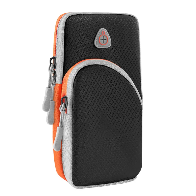防水ランニング携帯電話アームジッパーポーチ高品質アームバンドスポーツアームバッグ
