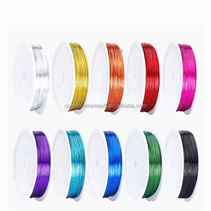 Fil floral recouvert de papier coloré <span class=keywords><strong>fleuriste</strong></span> fil de perles pour la fabrication de bijoux faits à la main et de fleurs - Product Image 5