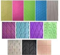 Panneaux muraux de cinéma maison d'intérieur personnalisés 9mm & 12mm feutre fibre de polyester insonorisant acoustique pour hôtels