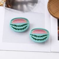 Pince à cheveux décorative Honey Headband, couleurs macaron, motif pastèque, accessoire capillaire tendance, pince requin motif fruit de dessin animé pour fille