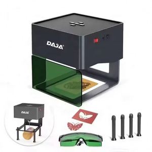 Máquina Láser Mini <span class=keywords><strong>Daja</strong></span> Dj6 para Bricolaje, <span class=keywords><strong>Grabador</strong></span> Láser Portátil para Madera, Plástico y Papel, Máquina Pequeña de Grabado - Product Image 1