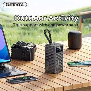 แบตเตอรี่สำรอง <span class=keywords><strong>Remax</strong></span> Container <span class=keywords><strong>Power</strong></span> <span class=keywords><strong>Bank</strong></span> ความจุ 50000mAh รองรับ PD27W และ QC22.5W ชาร์จเร็ว พกพาสะดวก - Product Image 3