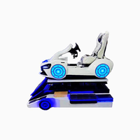 Beliebte Kommerzielle Arcade-Spiele VR-Kart-Rennen Kinder-Rennwagen-Spiel Virtuelle Realität Simulator 9D VR-Fahrsimulator-Spiele