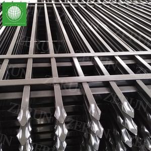 Verifiedpro Panneau de clôture ornemental en <span class=keywords><strong>fer</strong></span> <span class=keywords><strong>forgé</strong></span> Shengxiang Porte coulissante avec modélisation 3D Clôture de jardin pour la maison - Product Image 6