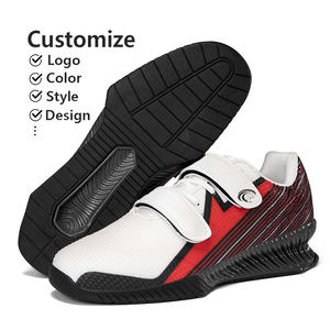 Chaussures <span class=keywords><strong>d</strong></span>'<span class=keywords><strong>haltérophilie</strong></span> de musculation Deadlift en cuir personnalisées en usine Oem bon marché professionnelles à hauts sommets - Product Image 1