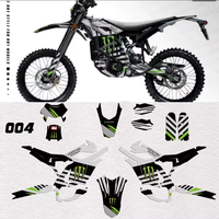 Kit graphique style course pour Surron Light Bee X Ultra Bee, autocollants de cadre personnalisés pour Segway X160 X260, autocollants pour vélo électrique