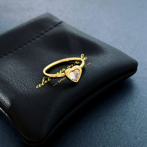 Anello Semplice in Acciaio Inox Placcato Oro 18K PVD, Anello Aperto con Segnale OK, Anello Personalizzato in Titanio con Segnale Manuale <span class=keywords><strong>Okey</strong></span> - Product Image 5