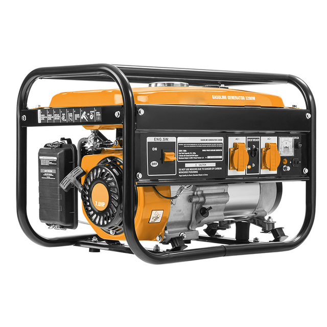 OEM 3200W 15L Tri Fuel Gas Propane Natural Gas Portable Generator With 4stroke Air Cooled Gasoline Generator