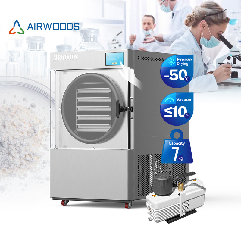 Laboratory Freeze Dryer with Aviation Grade