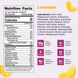 Private Label Natural Sabor Electrólito Pó Bebida Mix Hidratação Pó Suplemento com 6 Eletrólitos Chave e Trace Minerais - Product Image 2