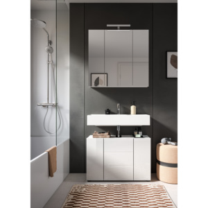 Premium qualità tedesco Design MDF materiale bagno vanità X2LA9727 lavello mobile da bagno Premium - Product Image 5
