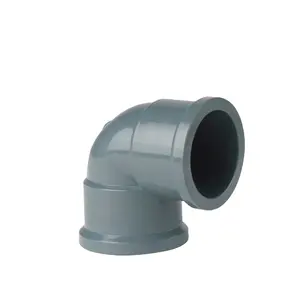 Taizhou Factory NBR5648 PVC FITTINGS 90DEG ELBOW