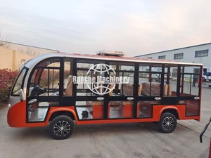 Bus électrique touristique 19 places à usage commercial, sûr et stable, pour parcs à thème et campus - Product Image 6