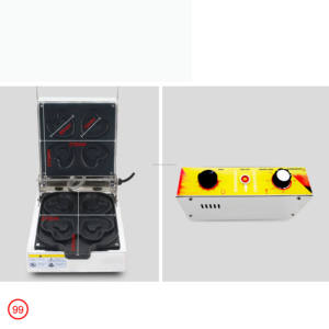 Machine à beignets en forme de cœur, petit <span class=keywords><strong>four</strong></span> électrique, 4 par lot, moules configurables par l'utilisateur, épaisseur réglable, haut de gamme - Product Image 3