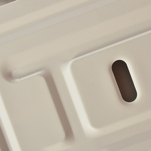 Panel de cama Yingyun de doble manivela, perforado, de 0.8 mm de grosor, para camas de enfermería, estilo moderno y sencillo. - Product Image 3
