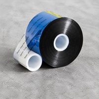 Ruban d'impression thermique en résine durable résistant aux rayures bleu 53mm*600m compatible avec Videojet 6330 Prêt à être expédié