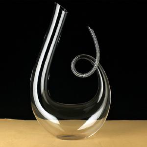 <span class=keywords><strong>Carafe</strong></span> à vin en <span class=keywords><strong>verre</strong></span> soufflé à la main en forme de cygne, sans plomb, 1500 ml, <span class=keywords><strong>cristal</strong></span> transparent, aérateur artistique pour les amateurs de vin - Product Image 6