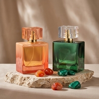 Flacon de parfum en verre de 100 ml, design élégant et moderne, personnalisable, rectangulaire, haut de gamme, Anding