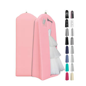 China Manufacturer Wholesale High Quality Foldable Large Capacity for Cover Dress Wedding Bridesmaid Garment Bag - Product Image 1